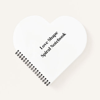 Create Your Own Premium | 8" x 8" Love Spiral Notebook