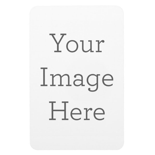 10.2 cm x 15.4 cm Flexible Photo Magnet (Vertical)