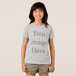 Create Your Own Premium Girl's Youth Tri-Blend Shirt
