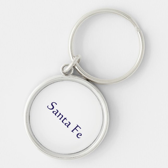 Create Your Own Premium Round Keychain, Small  Key Ring (Front)