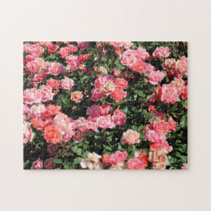 Create Your Own Pretty Roses Flower Jigsaw Puzzle