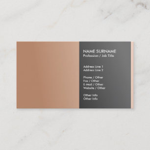 Create Your Own Professional Elegant Classy Business Card