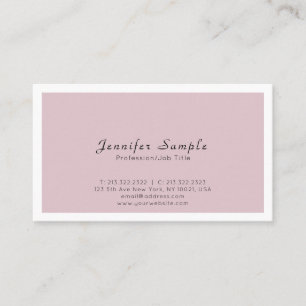 Create Your Own Professional Modern Clean Design Business Card