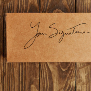 Create Your Own Professional Office Signature Self Self-inking Stamp