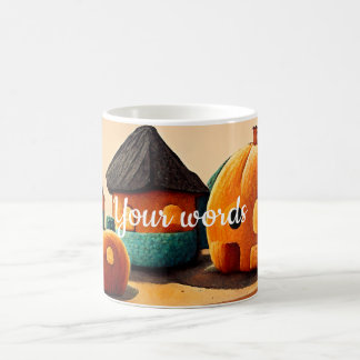 Create Your Own Pumpkin Village Magic Mug