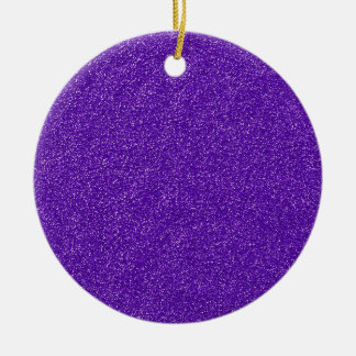 Create Your Own Purple Glitter Ceramic Tree Decoration