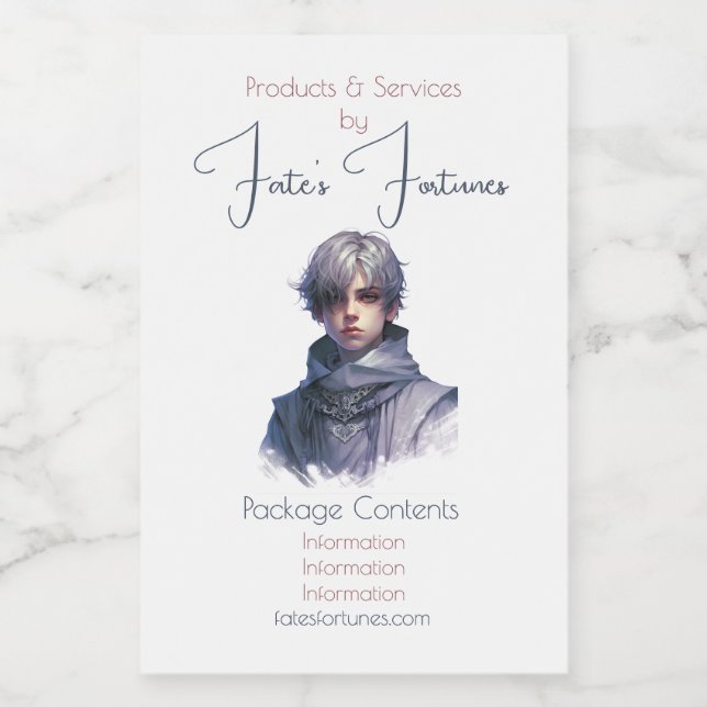 Create Your Own Purple Prince Food Label (Single Label)