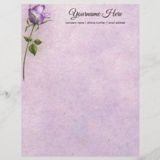 Create Your Own Purple Rose