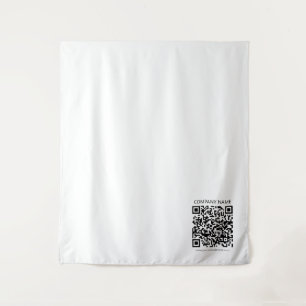 Create Your own QR Code   Black and White Tapestry