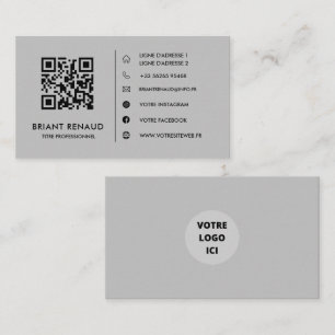 Create your own QR-code business card