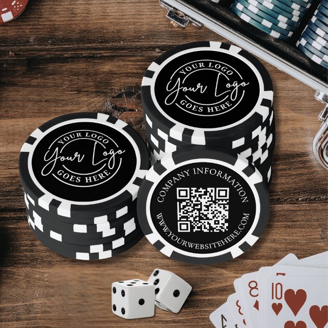 Create Your Own QR Code Logo Poker Chips (Create Your Own QR Code Logo Poker Chips)