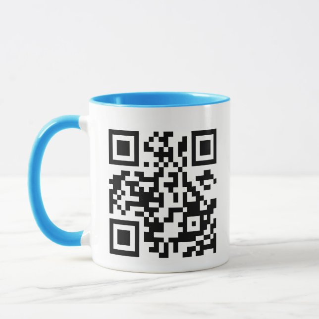 Create Your Own QR Code Mug (Left)
