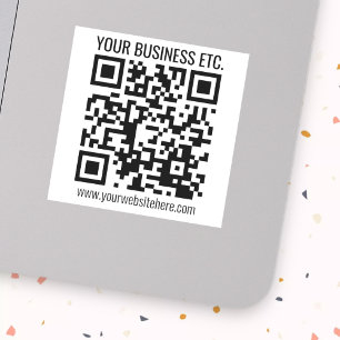 Create Your Own QR Code   White
