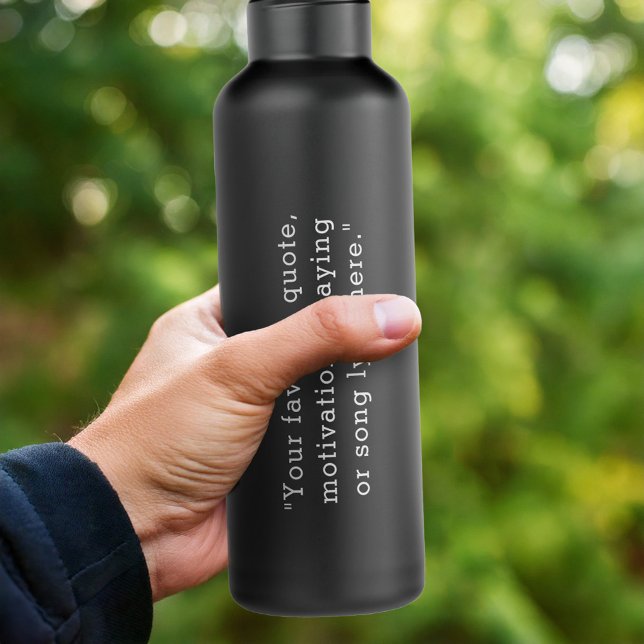 Create Your Own Quote 710 Ml Water Bottle (Creator Uploaded)