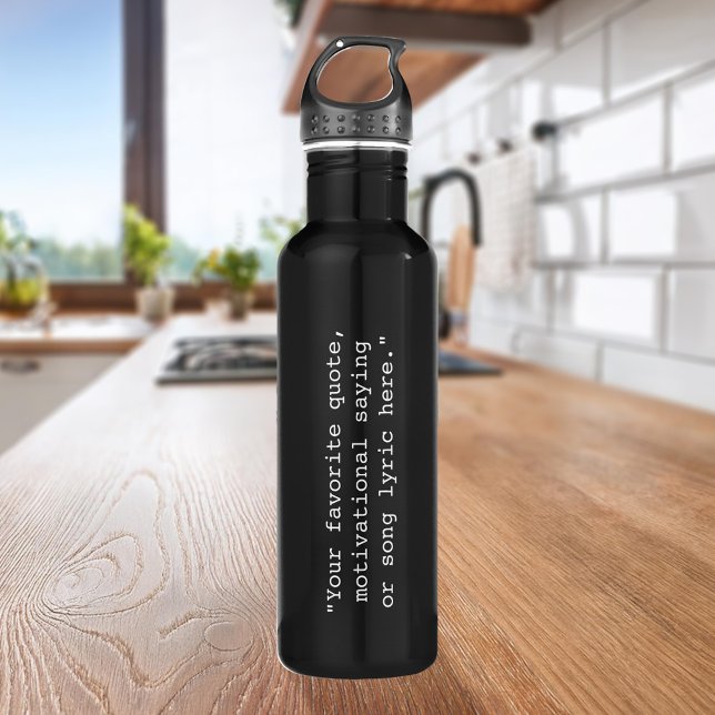 Create Your Own Quote 710 Ml Water Bottle (Creator Uploaded)