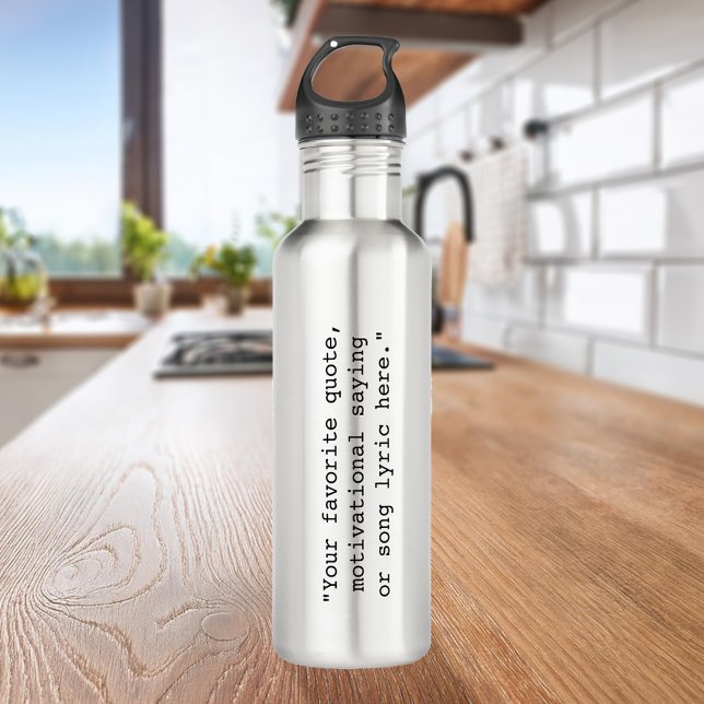 Create Your Own Quote 710 Ml Water Bottle (Creator Uploaded)