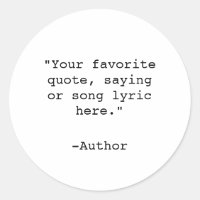 Create Your Own Quote
