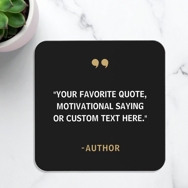 Create Your Own Quote Coaster (Creator Uploaded)