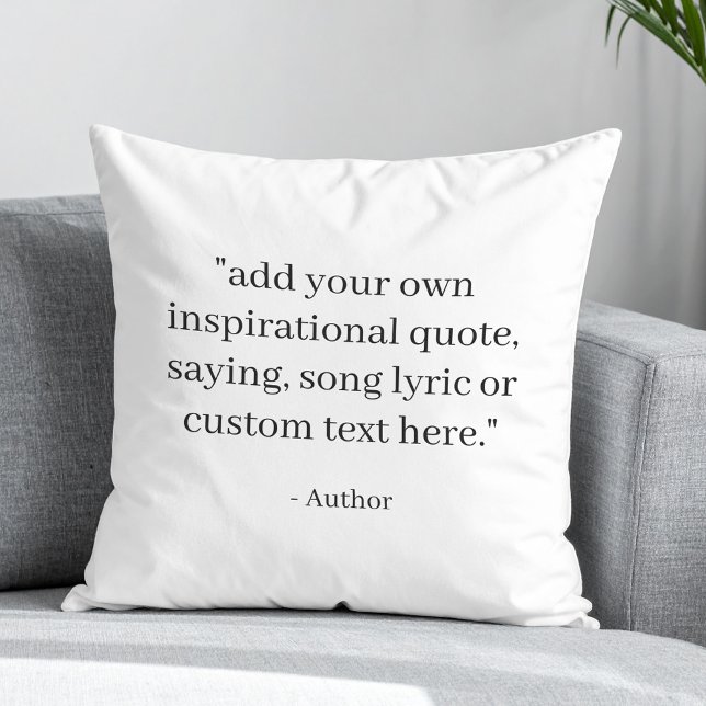 Create Your Own Quote Cushion (Creator Uploaded)