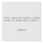 Create Your Own Quote