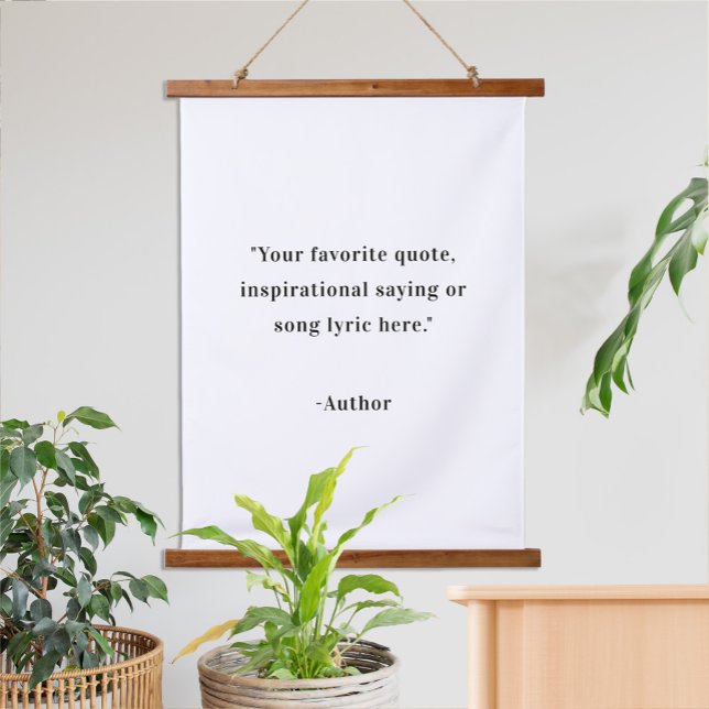 Create Your Own Quote Hanging Tapestry (Creator Uploaded)