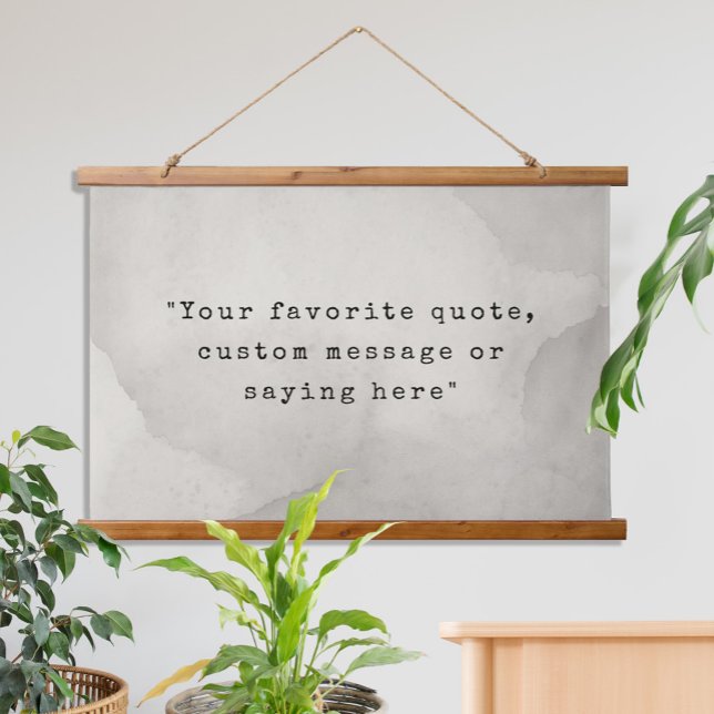 Create Your Own Quote Hanging Tapestry (Creator Uploaded)