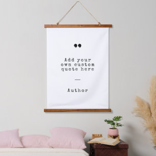 Create Your Own Quote Hanging Tapestry