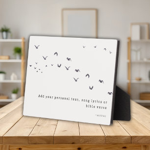 Create Your Own Quote Inspirational Nature  Plaque