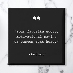Create Your Own Quote Magnet