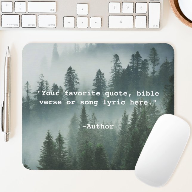 Create Your Own Quote Mouse Mat (Creator Uploaded)