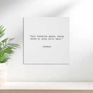 Create Your Own Quote Peel And Stick Photo Tile