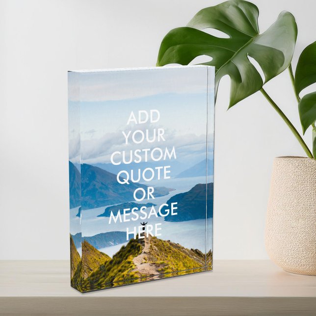 Create Your Own Quote Photo Block (Creator Uploaded)