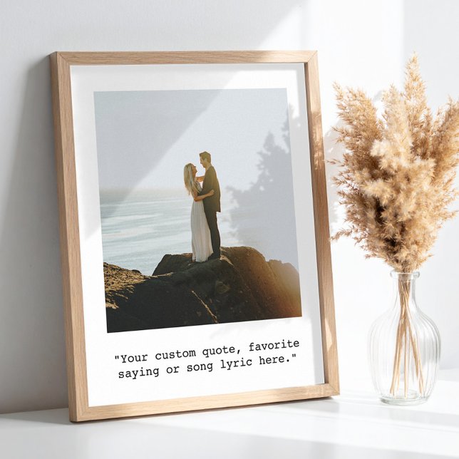 Create Your Own Quote Photo Poster (Creator Uploaded)