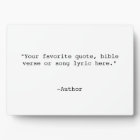 Create Your Own Quote