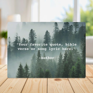 Create Your Own Quote Plaque