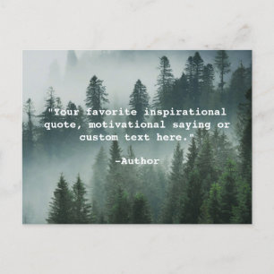 Create Your Own Quote Postcard