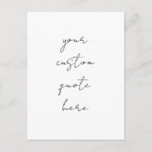 Create Your Own Quote Postcard
