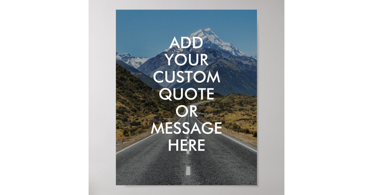 create-your-own-quote-poster-zazzle