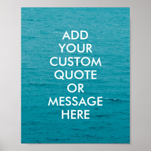 Create your own quote poster