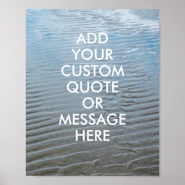 Create your own quote poster (Front)