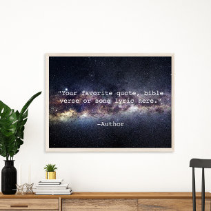 Create Your Own Quote Poster