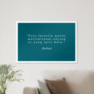 Create Your Own Quote Poster