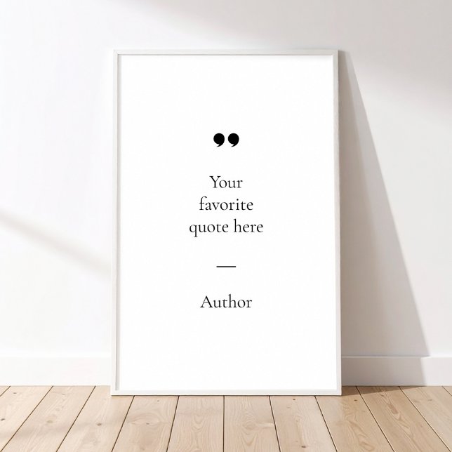 Create Your Own Quote Poster (Creator Uploaded)