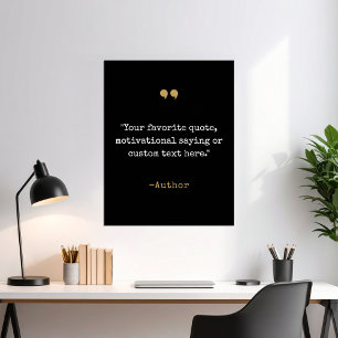 Create Your Own Quote Poster