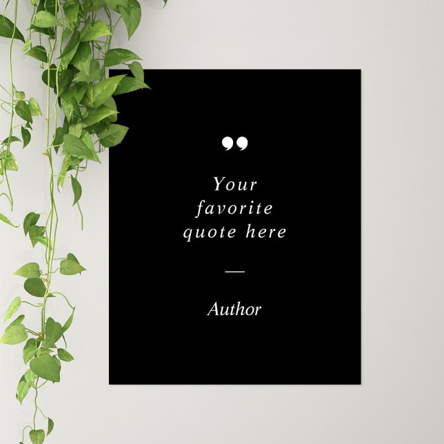 Create Your Own Quote Poster (Creator Uploaded)