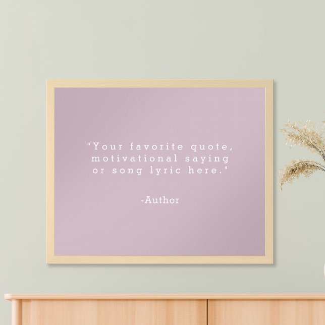 Create Your Own Quote Poster (Creator Uploaded)