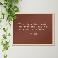 Create Your Own Quote