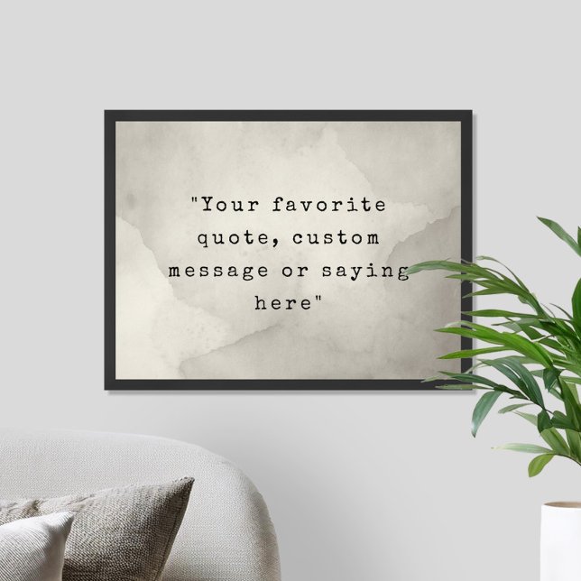 Create Your Own Quote Poster (Creator Uploaded)
