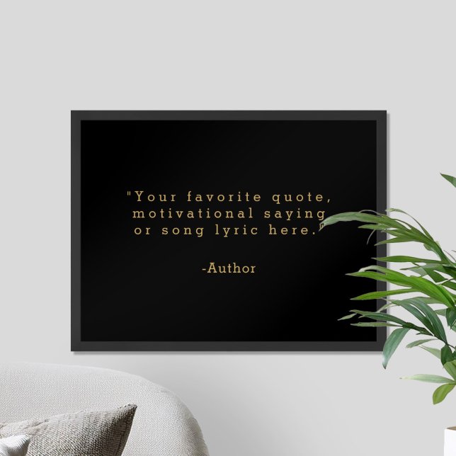 Create Your Own Quote Poster (Creator Uploaded)