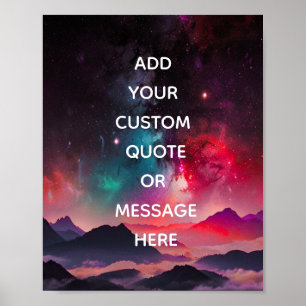 Create Your Own Quote Poster
